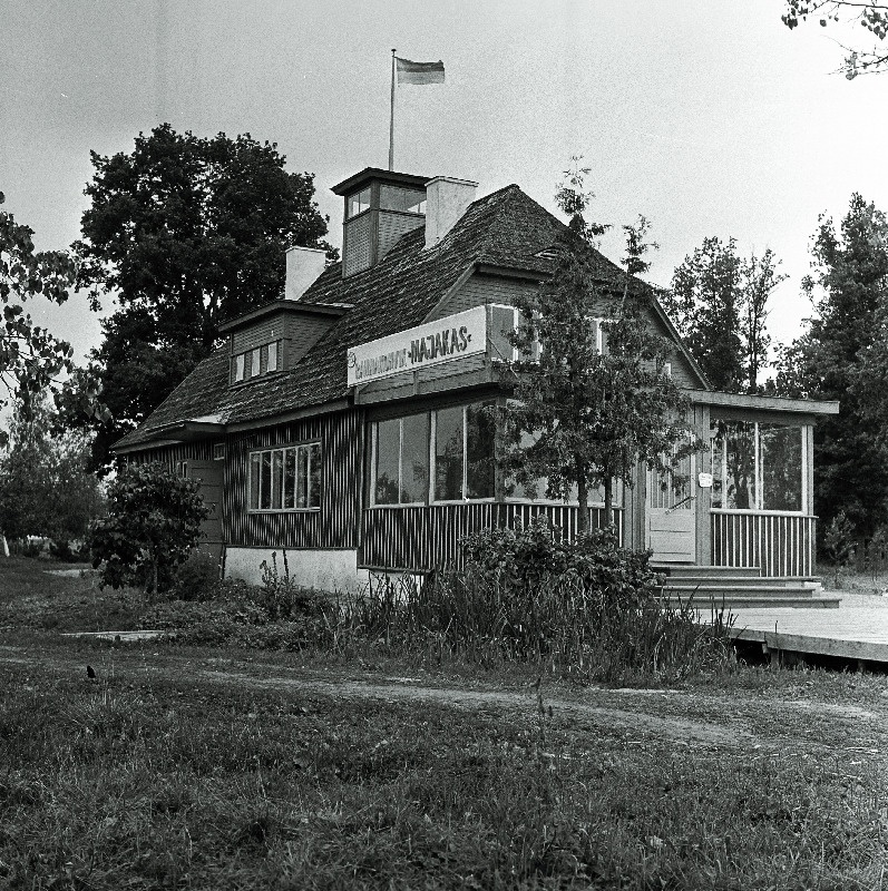 ETKVL-i einelaud "Kajakas" Peipsi rannal.