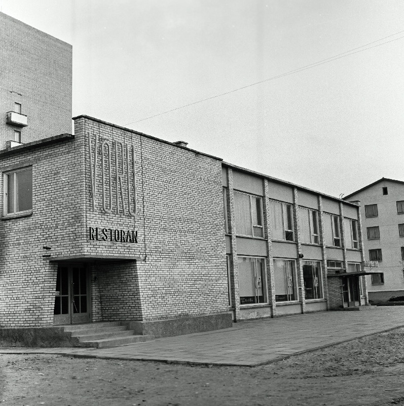 ETKVL-i restorani "Võru" välisvaade.