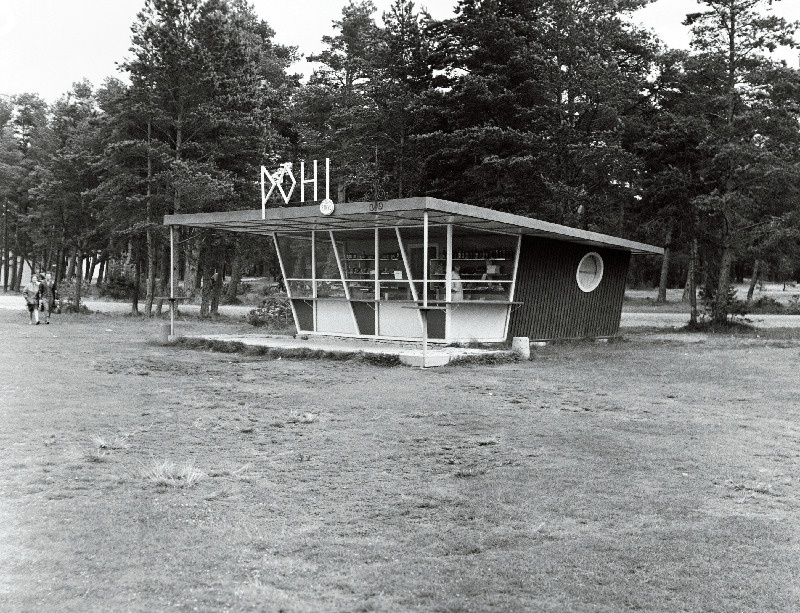 ETKVL-i paviljon "Põhi" Klooga rannas.