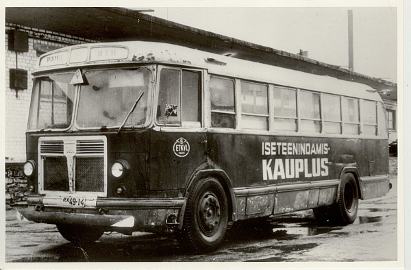 foto, Paide RTK kauplus-auto "Tempo"  04.10.1984.a.