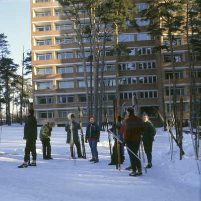 Talvine Narva Jõesuu.  similar photo