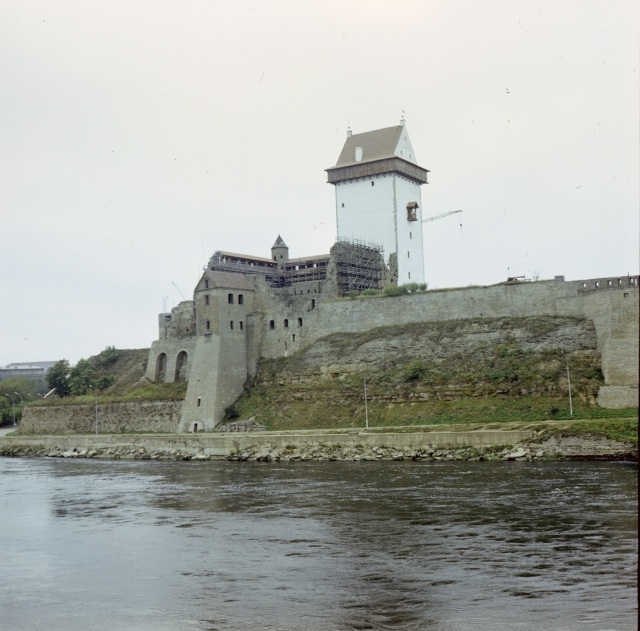 Narva. Vaade Narva kindlusele.