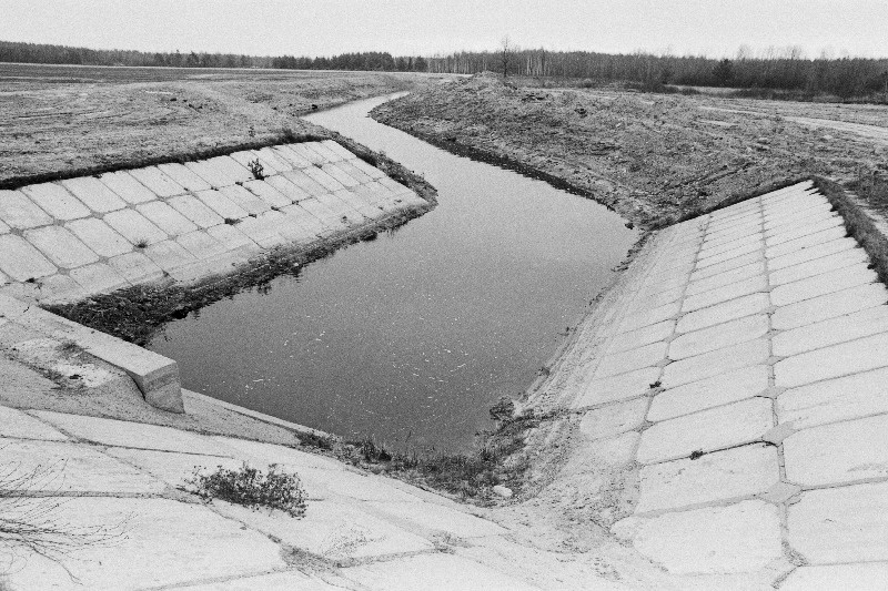 Vaade Pärnu rajooni V. I. Lenini nimelise kolhoosi kuivendatud maadele.