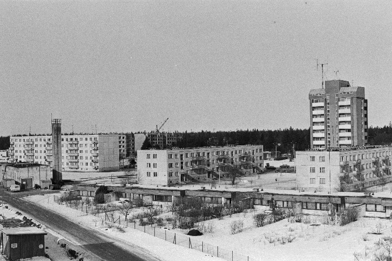 Vaade elamutele Harju rajooni Ranna sovhoosis Tabasalus.