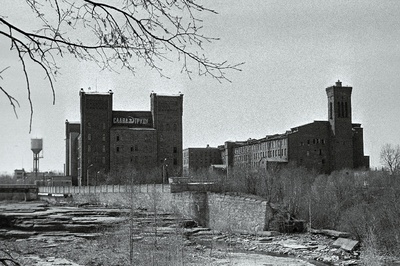 Puuvillakombinaadi Kreenholmi Manufaktuur välisvaade.  duplicate photo