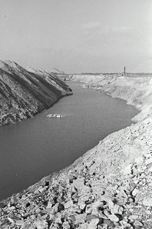 Maardu karjäär ja põllumajandusajaloolise kaitseala piir Rebala külast põhja pool.