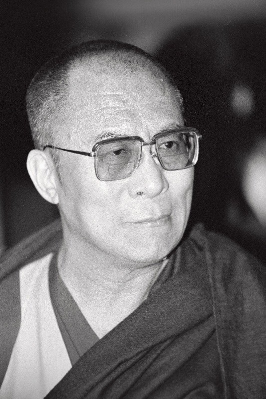 Tiibeti usujuht XIV dalai laama Tenzin Gyatso Eestis.