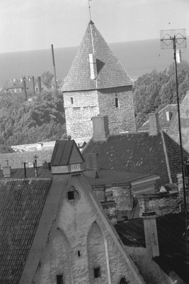 Vana Tallinn. Vanalinna katused.  similar photo