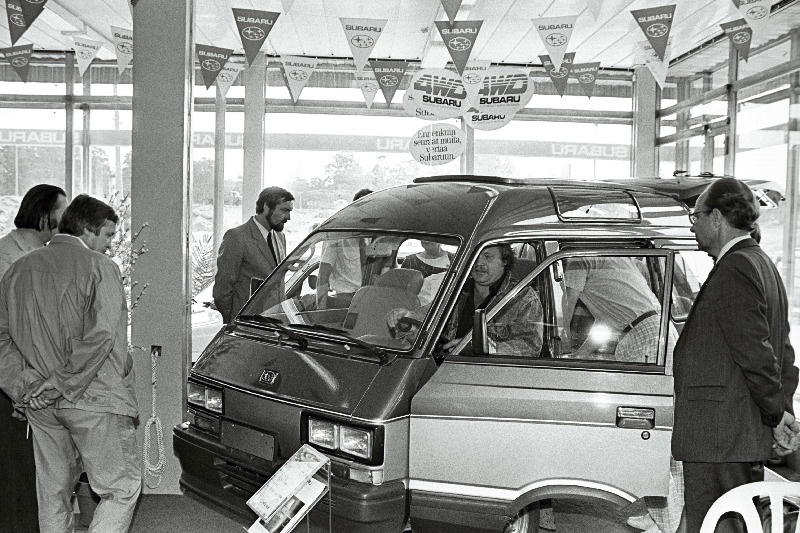 Jaapani firma Subaru müügipunkt Järve autoteenindusjaamas.
