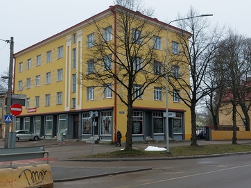 Tallinn, new house on Raua Street. rephoto