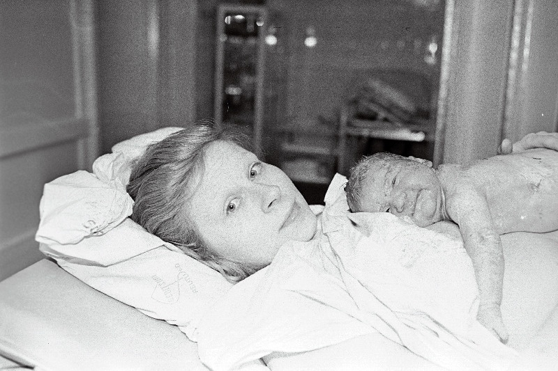 Vastsündinu Pelgulinna Sünnitusmajas.