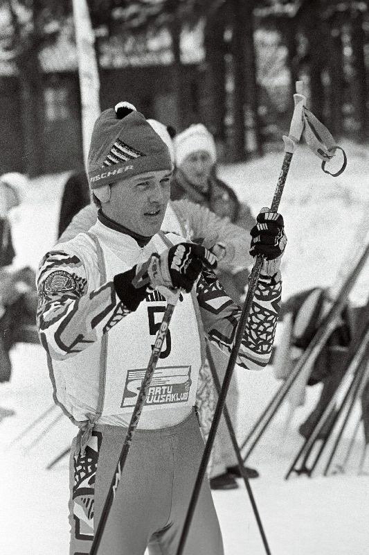 Murdmaasuusataja Taivo Kuus X Viru maratonil Vooremäel.