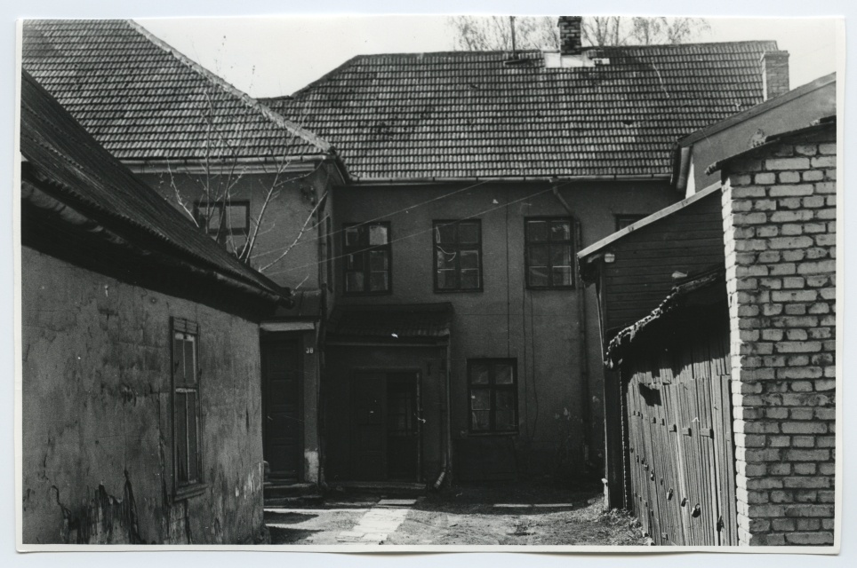 Tartu. Building at the University of Tartu. 38 (Jaani tn 18) - Kaja Noodla residency