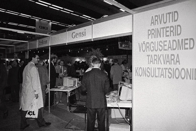 Arvutimess Kompuuter 1993 Eesti Näitustel.