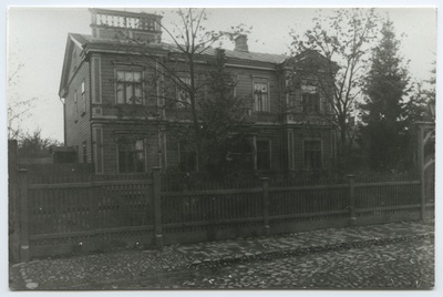 Tartu. Building of the corporation "Letonia" Philosoph t. 11  duplicate photo