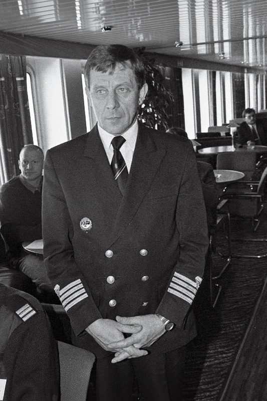 Reisilaeva Mare Balticum kapten Erich Moik.