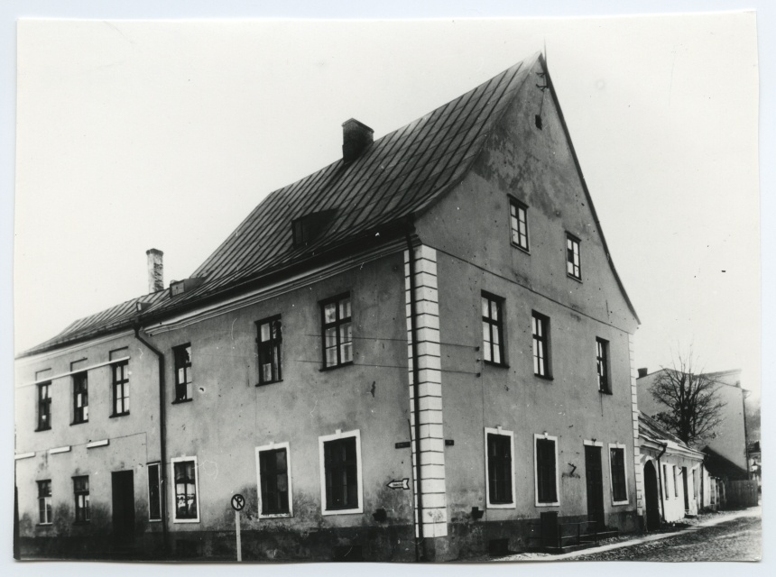 Tartu. Building Jaani tn. 20, where the apartment of the Estonian Women's Students Association was located