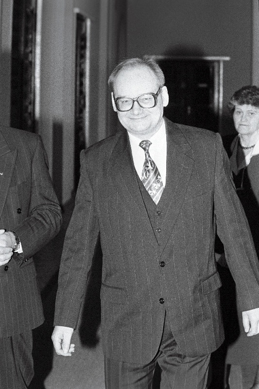 Leedu seimi esimees Ceslovas Juršenas Eestis.