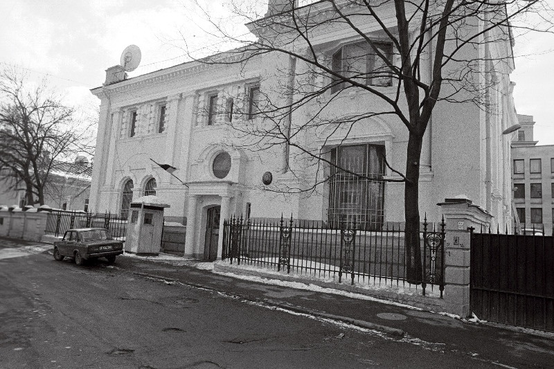 Eesti Vabariigi saatkonna hoone Moskvas.