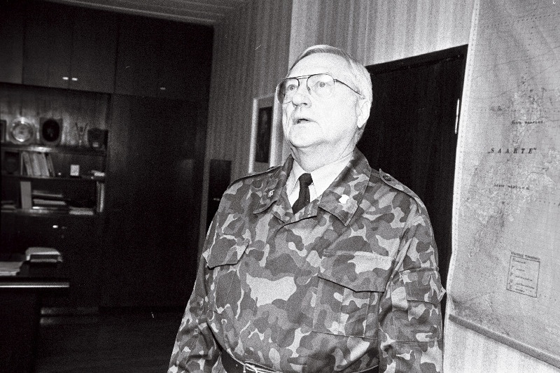 Eesti Kaitseväe juhataja kindralmajor Aleksander Einseln.