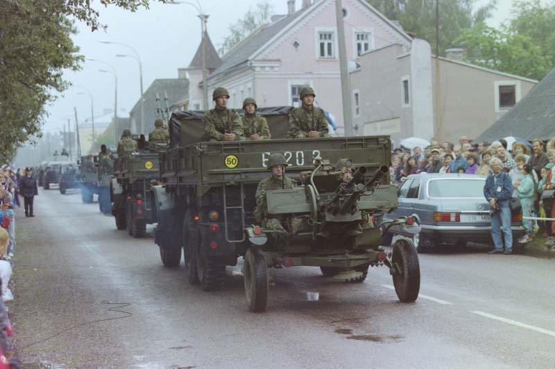 Võidupüha paraad Viljandis.