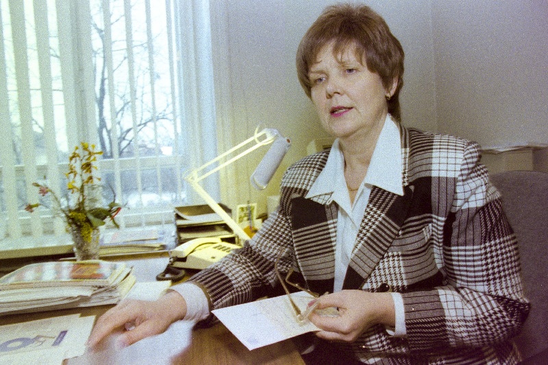 Tallinna Pedagoogikaülikooli (TPÜ) kultuuri-ja sotsioloogia osakonna juhataja Anu Narusk.