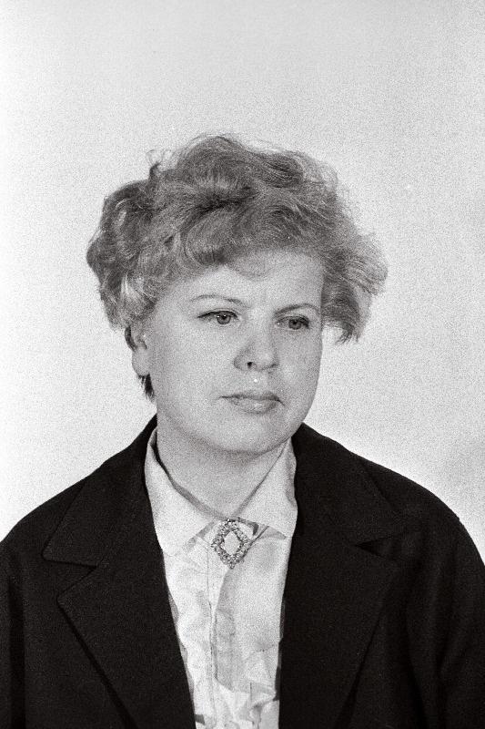 NSVL Ülemnõukogu saadikukandidaat Galina Grib.