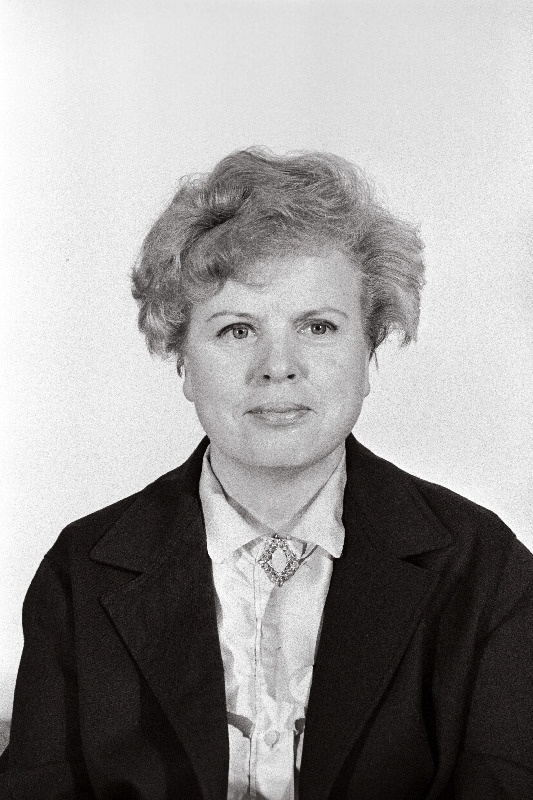 NSVL Ülemnõukogu saadikukandidaat Galina Grib.