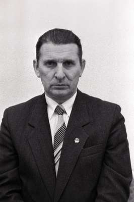 NSVL Ülemnõukogu saadikukandidaat Aleksei Lukoškin.  duplicate photo