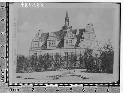 Ungru mõis (Linden), härrastemaja enne sõda. Ridala khk  duplicate photo