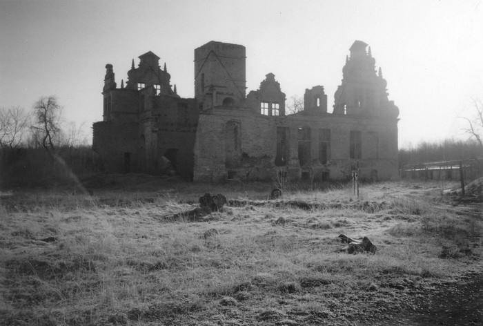 Ungru lossi varemed Haapslau-Rohuküla tee ääres