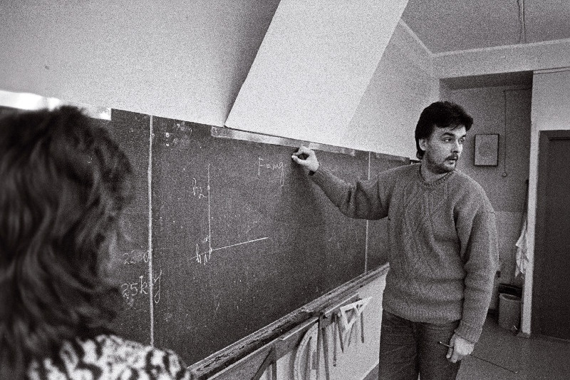 Koidula kolhoosi õpetaja Sven Kreek.